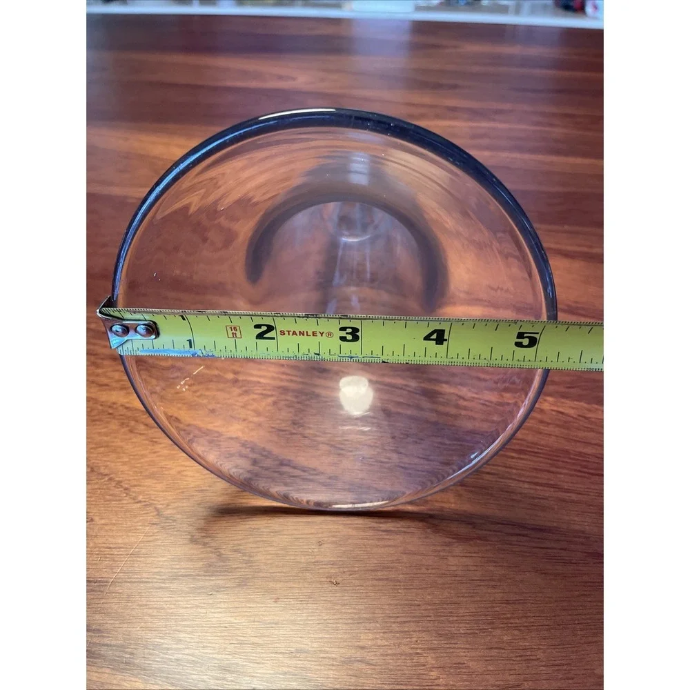 Vintage Glass Carriage/Automobile/Cemetary Flower Bud Vase‎ Clear